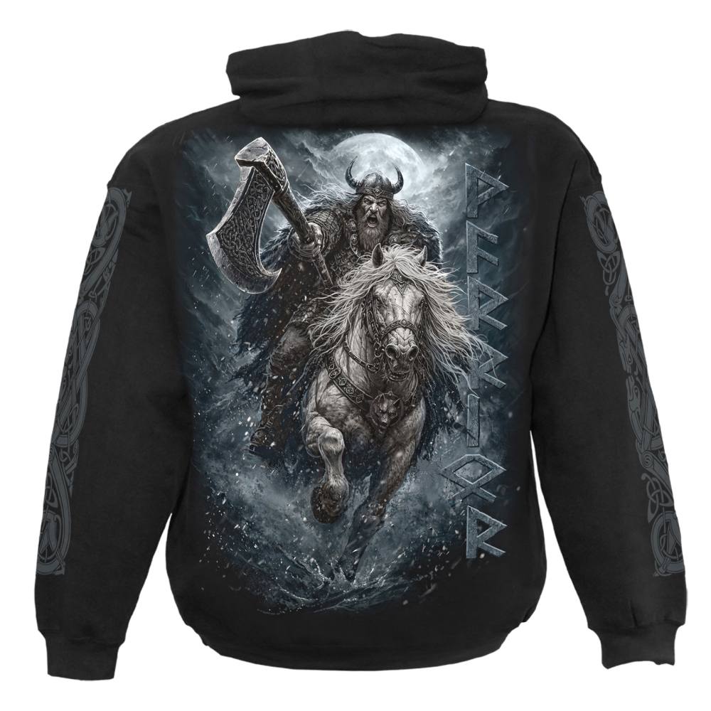 Spiral - Viking Rampage Kapuzenpullover/hoodie - Schwarz